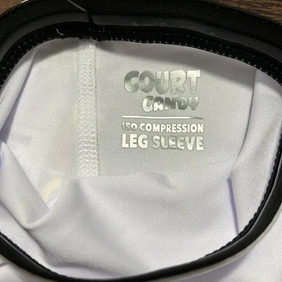 Court Candy YS Basketball leg sleeve NWT