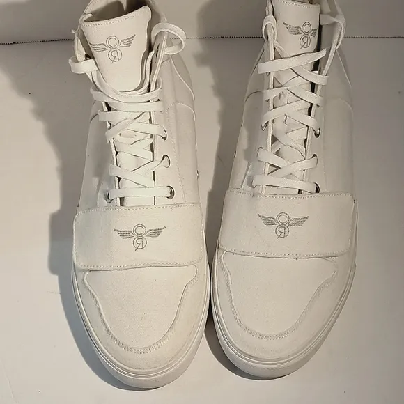 CREATIVE RECREATION NEW Cesario Hi XXI Sneakers Gray   Patent Leather Sz 13