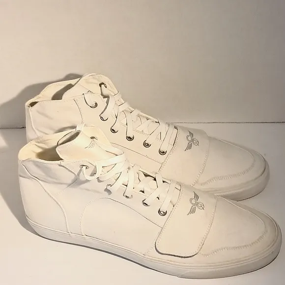 CREATIVE RECREATION NEW Cesario Hi XXI Sneakers Gray   Patent Leather Sz 13