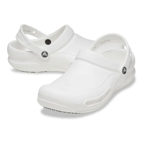 CROCS Bistro Men's Clogs Work Shoes In White Size 11 NEW