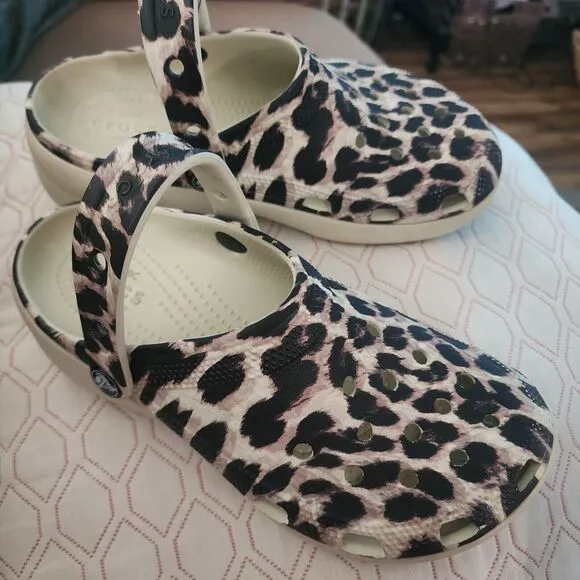 CROCS Classic Animal Remix Clog Women's Size 8 W