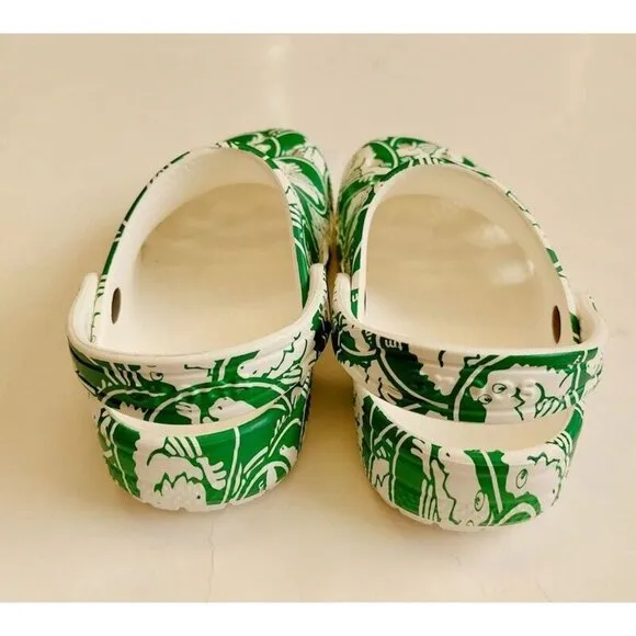CROCS Classic Duke Print Clog Kids Size C12 Lightweight Slip On Clogs Shoes Kids