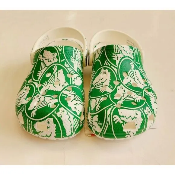 CROCS Classic Duke Print Clog Kids Size C12 Lightweight Slip On Clogs Shoes Kids