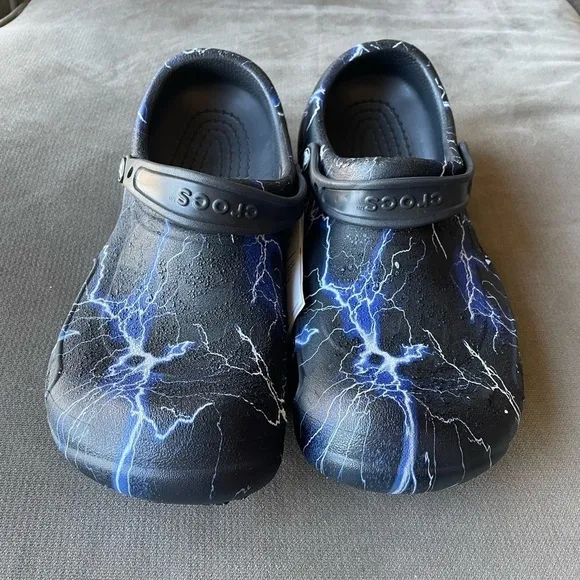 Crocs Lightning Pattern Clogs