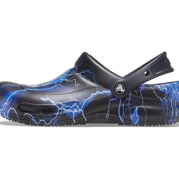 Crocs Lightning Pattern Clogs