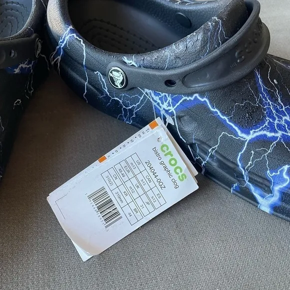 Crocs Lightning Pattern Clogs