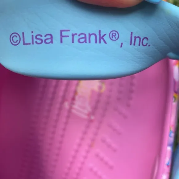 CROCS LISA FRANK Rainbow Unicorn Classic Clog PINK |Size 9