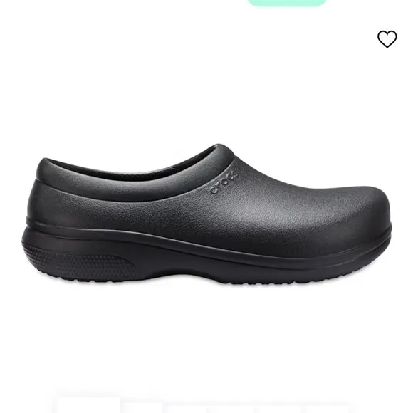 CROCS ON THE CLOCK SLIP RESISTANT WORK SLIP-ON