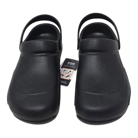 Crocs Slip Resistant Shoes Bistro Clogs Nurse Shoes Chef Shoes 10075-001 Mens 13