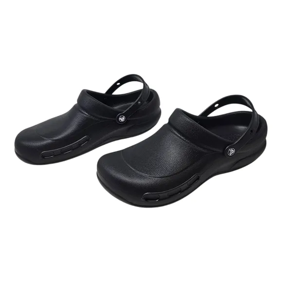 Crocs Slip Resistant Shoes Bistro Clogs Nurse Shoes Chef Shoes 10075-001 Mens 13