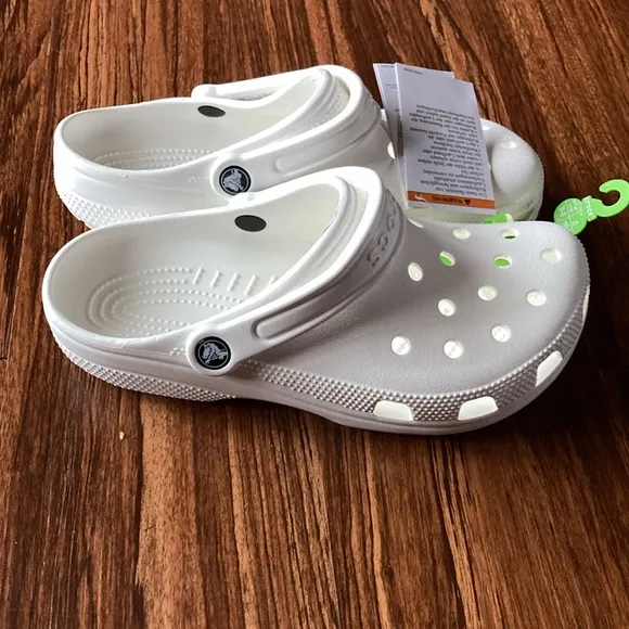 Crocs Unisex Classic Clog - White womens 9/mens 7
