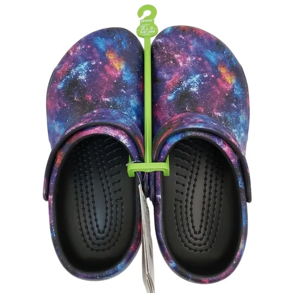 CROCS Women's Bistro Graphic Slip Resistant Work Clog Size 8 NWT