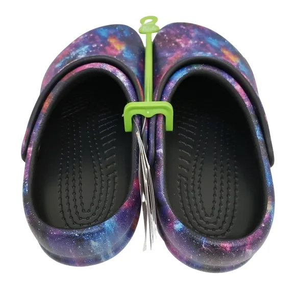 CROCS Women's Bistro Graphic Slip Resistant Work Clog Size 8 NWT