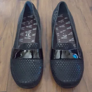Dansko - Black Shimmer Polkadot Clogs