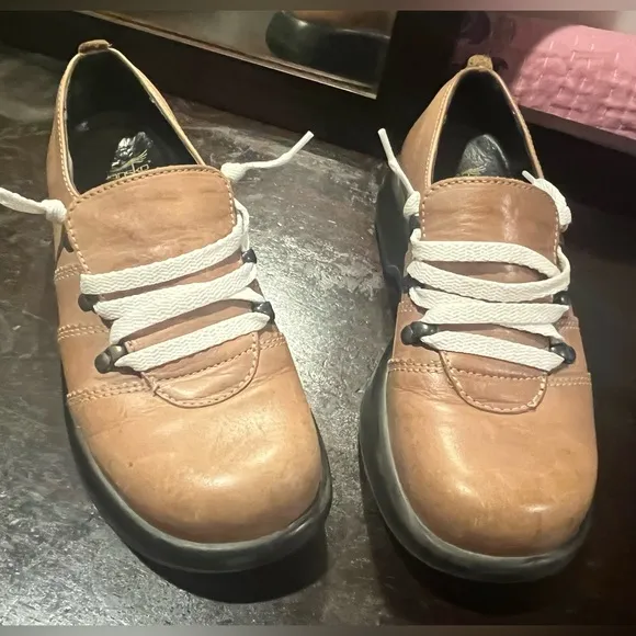 Dansko Chunky leather oxfords
