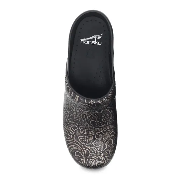Dansko Clogs Women’s 11.5-12 Professional Antique Tooled Nurse Doctor Restaurant