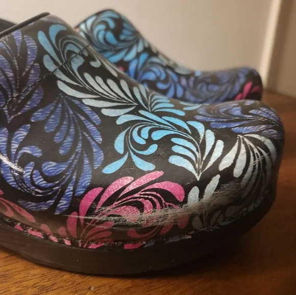 Dansko | Floral Paisley Clogs