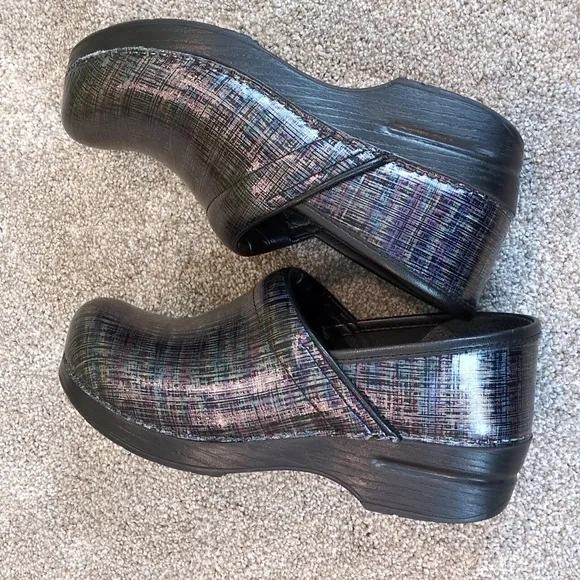 Dansko Iridescent Clogs Women's 38 Euro (8 US)