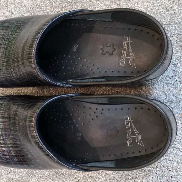 Dansko Iridescent Clogs Women's 38 Euro (8 US)