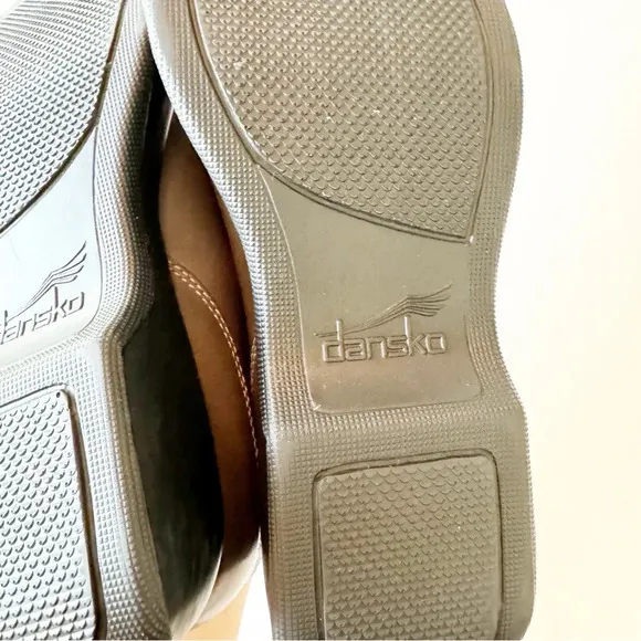 Dansko Leather Clogs Chonky Dark Gray Size 40 EU Women’s Morocco Loafers‎ Shoes