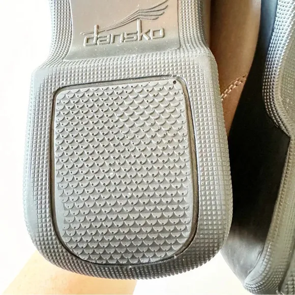 Dansko Leather Clogs Chonky Dark Gray Size 40 EU Women’s Morocco Loafers‎ Shoes