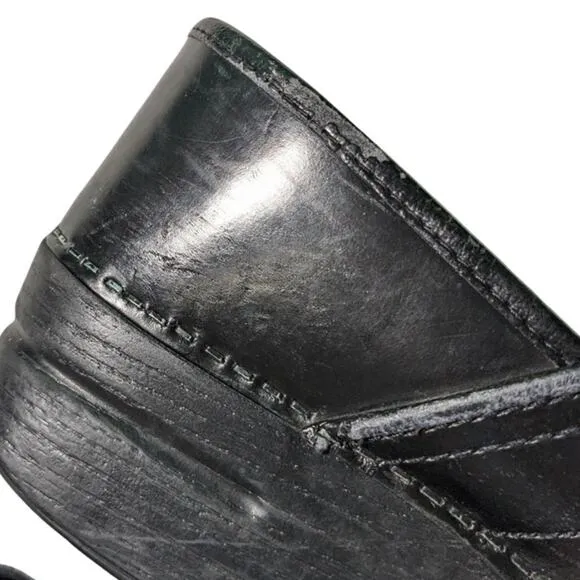 DANSKO leather work nurse clogs Women's Size 40 / 9.5-10 in Black