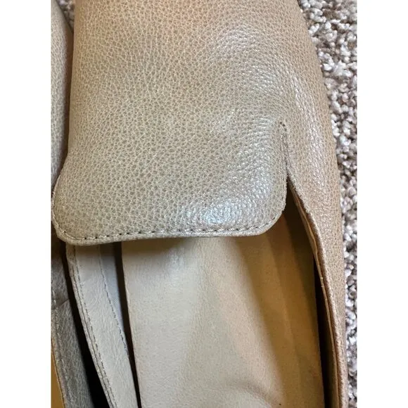 Dansko Lexie Mule Shoes Leather Slip-On Womens Size 9  Beige Old Money Preppy