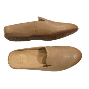 Dansko Lexie Mule Shoes Leather Slip-On Womens Size 9  Beige Old Money Preppy