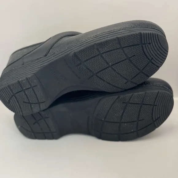 Dansko LT Women’s EU 41, US 10.5-11 LT Professional Clogs Black Tooled Floral