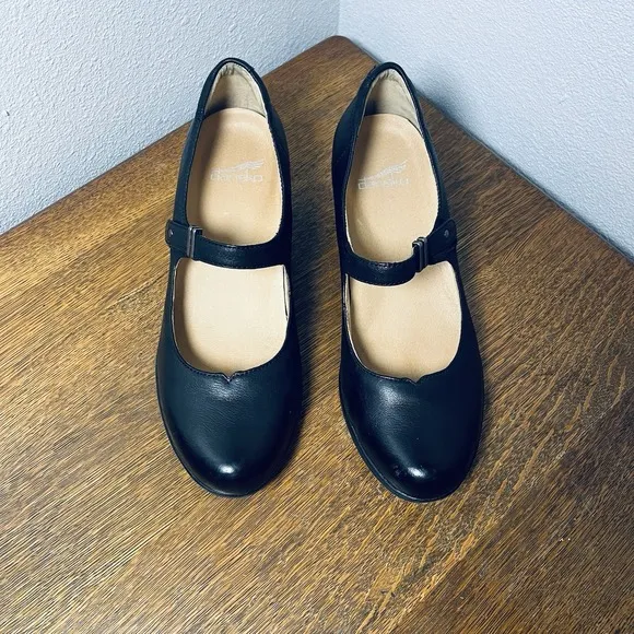 Dansko Mary Jane Clog 41 Callista  Shoe Strap Comfort Modest Work Office 10.5-11