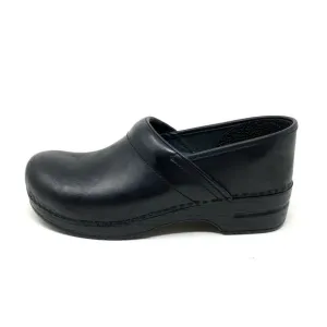 DANSKO Narrow Professional Cabrio Black Clogs