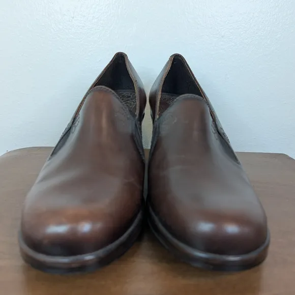Dansko Preppy Academia Floral Coastal Cowgirl Brown Pumps Clogs Heels 40