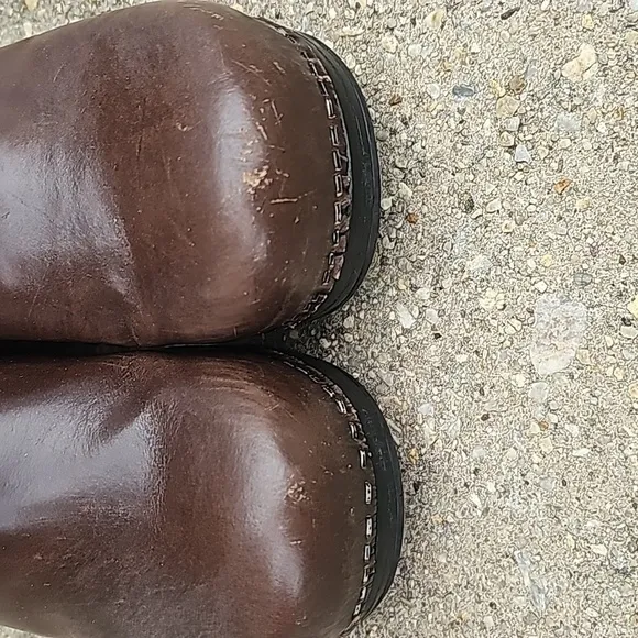 Dansko Professional Antique Brown Leather Work Nurse Size 42 (US 11.5-12)