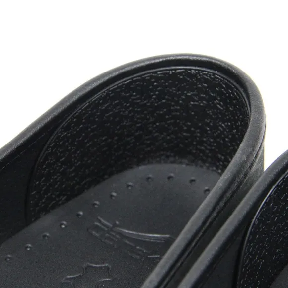 Dansko Professional Clogs Black Oiled Leather Women Work Shoes EU 37