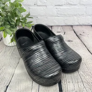 Dansko Professional Clogs Multi Twine Rainbow Metallic Stripe Sz EU 37