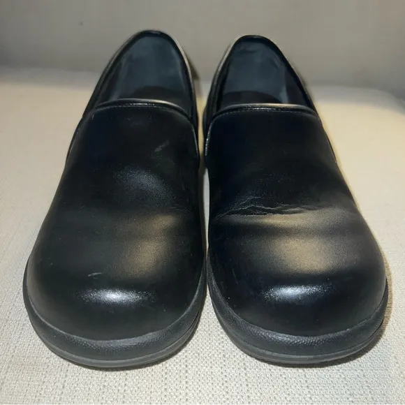 DANSKO Professional CLOG/SHOE Black Oiled Leather size 9.5M