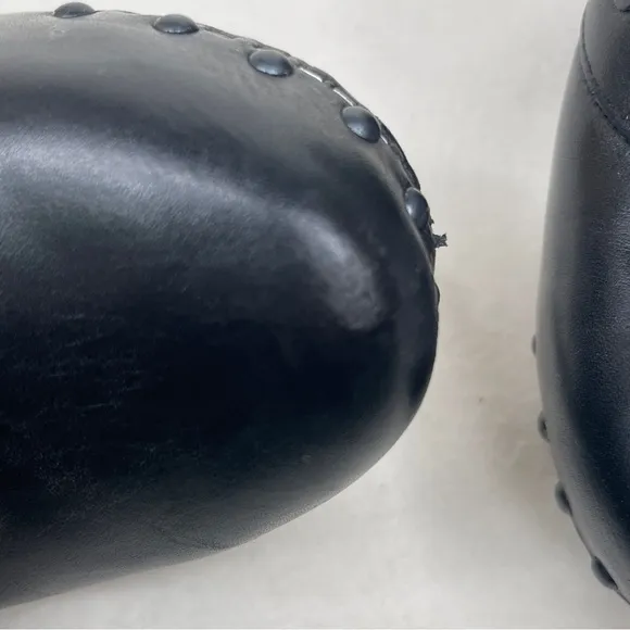 Dansko Ryder Studded Leather Heels Black Size 40