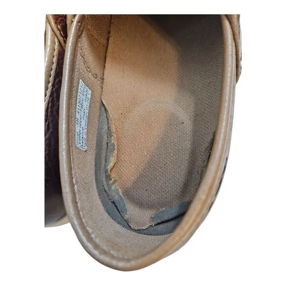 Dansko Shaina Brown Leather Clogs Comfort Non-Slip Size 38/7.5