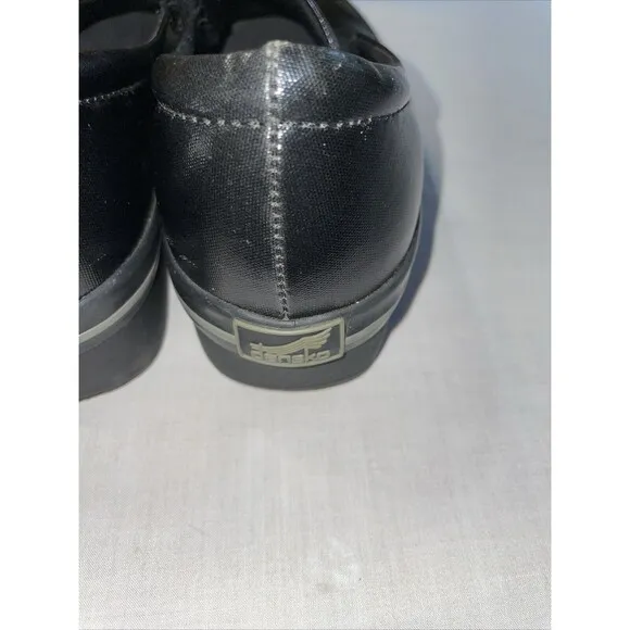 Dansko Vegan Women’s Nursing Shoes Sz 38 U.S. 7 M Black Fabric Coating Hospital
