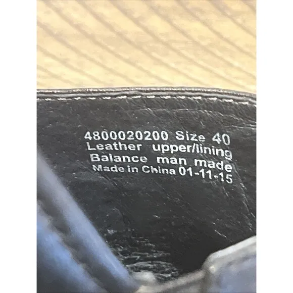 dansko womens Black leather clogs shoes slip on size 40 US 9.5 or 10 Tamara