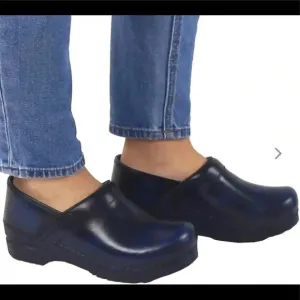 Dansko Women’s Navy Blue Clogs Shoes Size 38 7.5-8