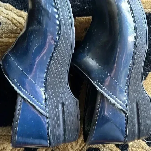 Dansko Women’s Navy Blue Clogs Shoes Size 38 7.5-8