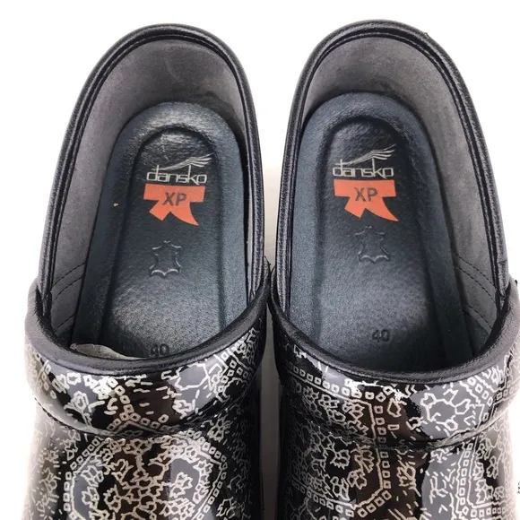 Dansko XP Patent Leather Professional Nurse Clogs EUR 40