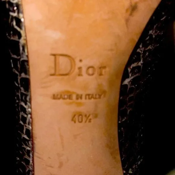 Dior Open Toe  Pumps