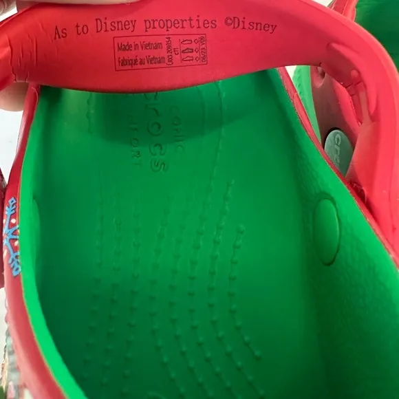 Disney Parks Holiday Crocs Kids Unisex C11 Clogs Mickey &amp; Friends