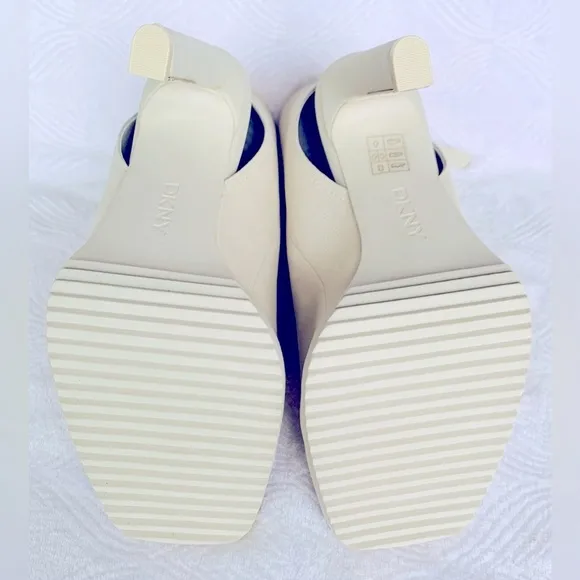 DKNY Malia Stiletto Heels - Vanilla