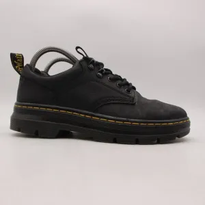 Doc Dr Martens Reeder Men's 6 Women's 7 Black Leather Lace Up Oxfords Shoes