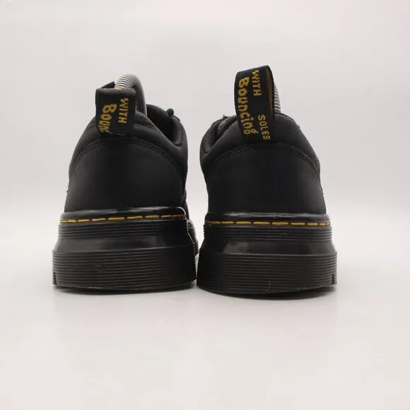 Doc Dr Martens Reeder Men's 6 Women's 7 Black Leather Lace Up Oxfords Shoes