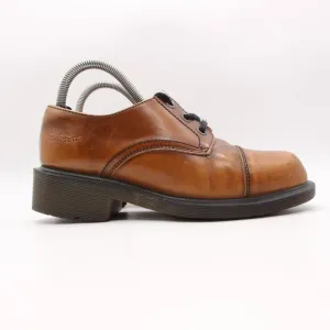 Doc Dr Martens Vintage 90's Woman’s Size UK 6 Platform Oxfords Brown Leather