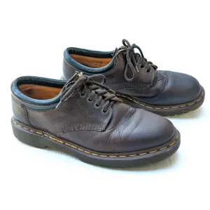 DOC MARTENS 8053 Vintage MIE brown leather oxford loafers